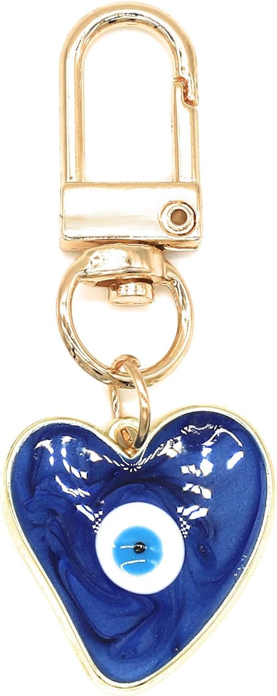 Men Accessories Evil Eye - Evil Eye Schlüsselanhänger, Schweißherz-Schlüsselanhänger, Schutzanhänger für