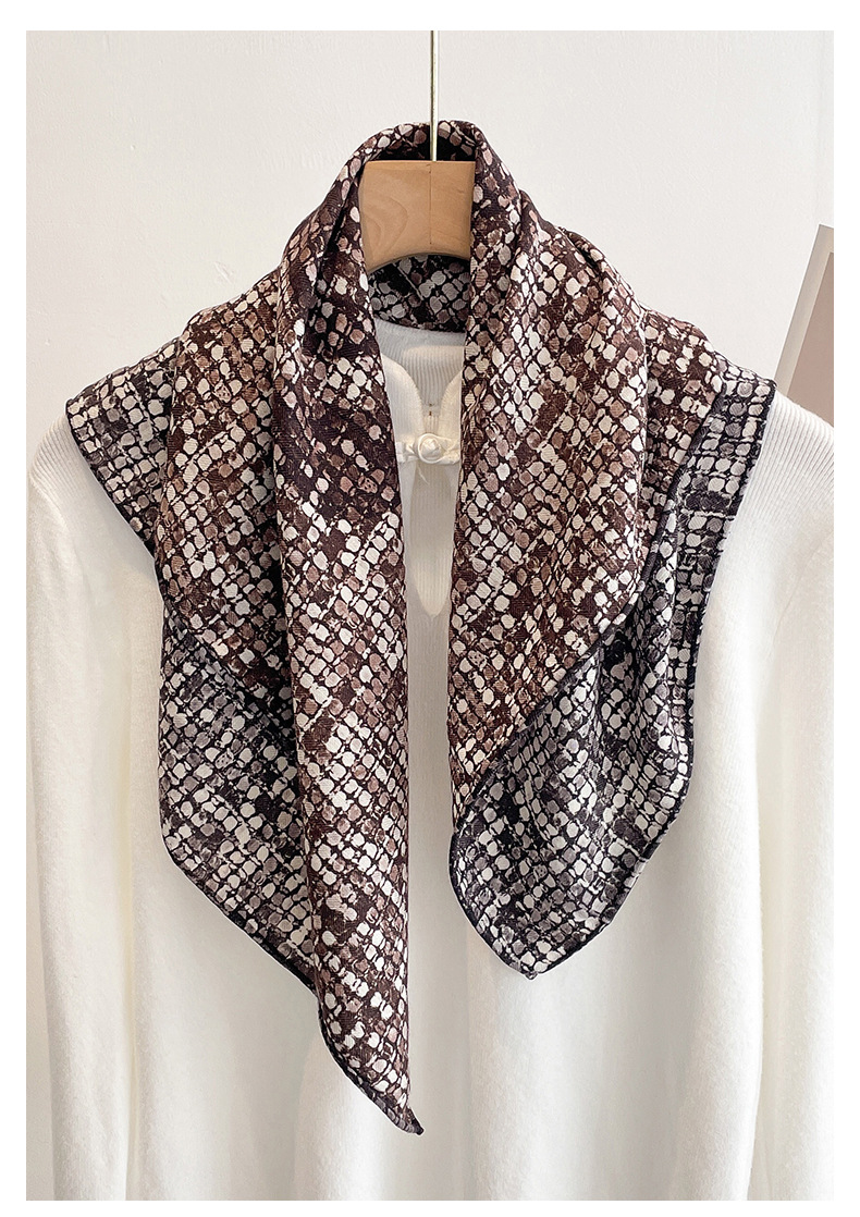 Men'S Accessories Vintage - 70% Wolle 30% Seide Schals für