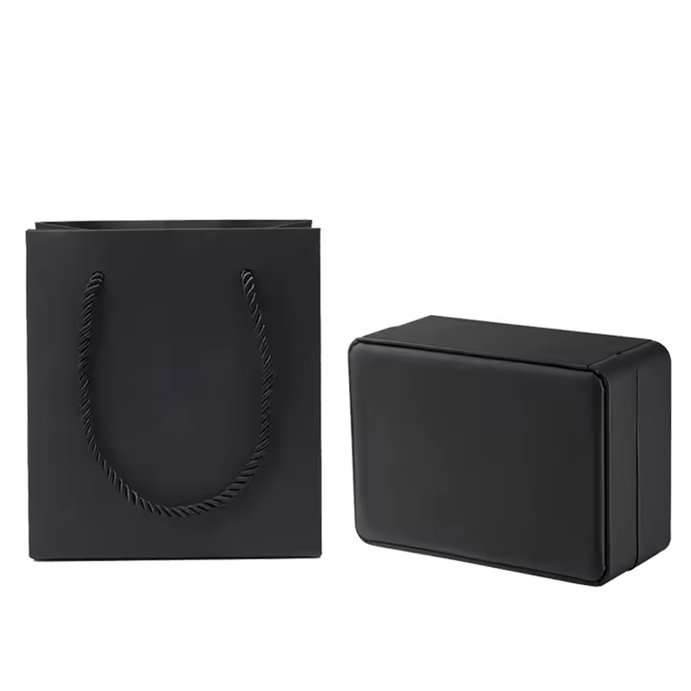 Cufflink Box Set - Tragbare Schmuckschatulle, hochwertiges 6-teiliges Geschenkbox-Set aus