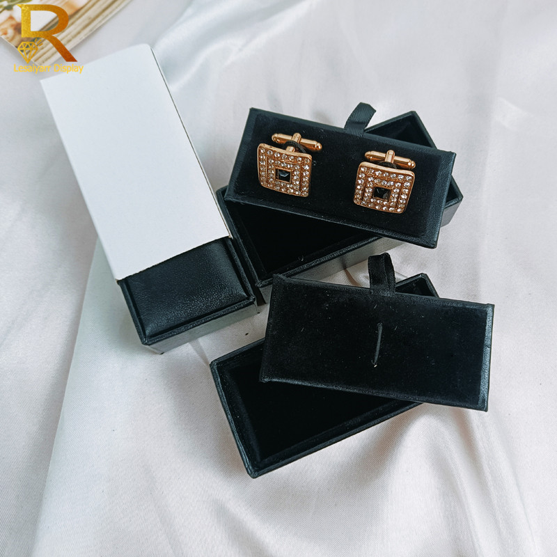 Cufflink Box Set - 1pc Qualität Herren Manschettenknöpfe Paket Schatulle