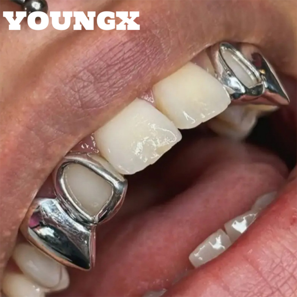 Men'S Accessories Vintage - YOUNGX Hip Hop Doppel Hohl Glänzende