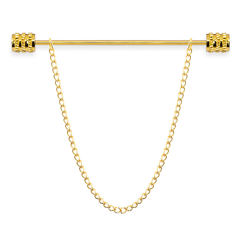 Men Accessories Jewelry - Neue Herrenbrosche für Hemden mit Stehkragen,