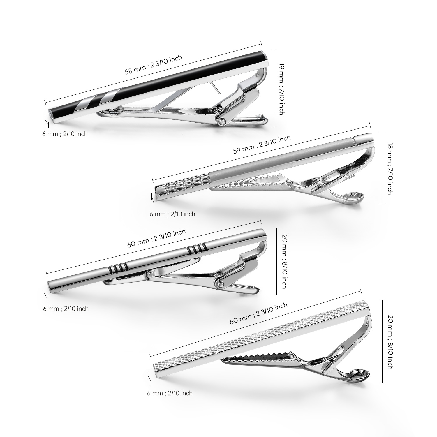 Krawattenklammer für Männer, B – Cufflink Box Set Bewertung und Preis