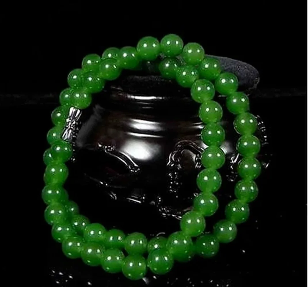 Echte natürliche grüne Perlen  – Men Accessories Jewelry Bewertung und Preis