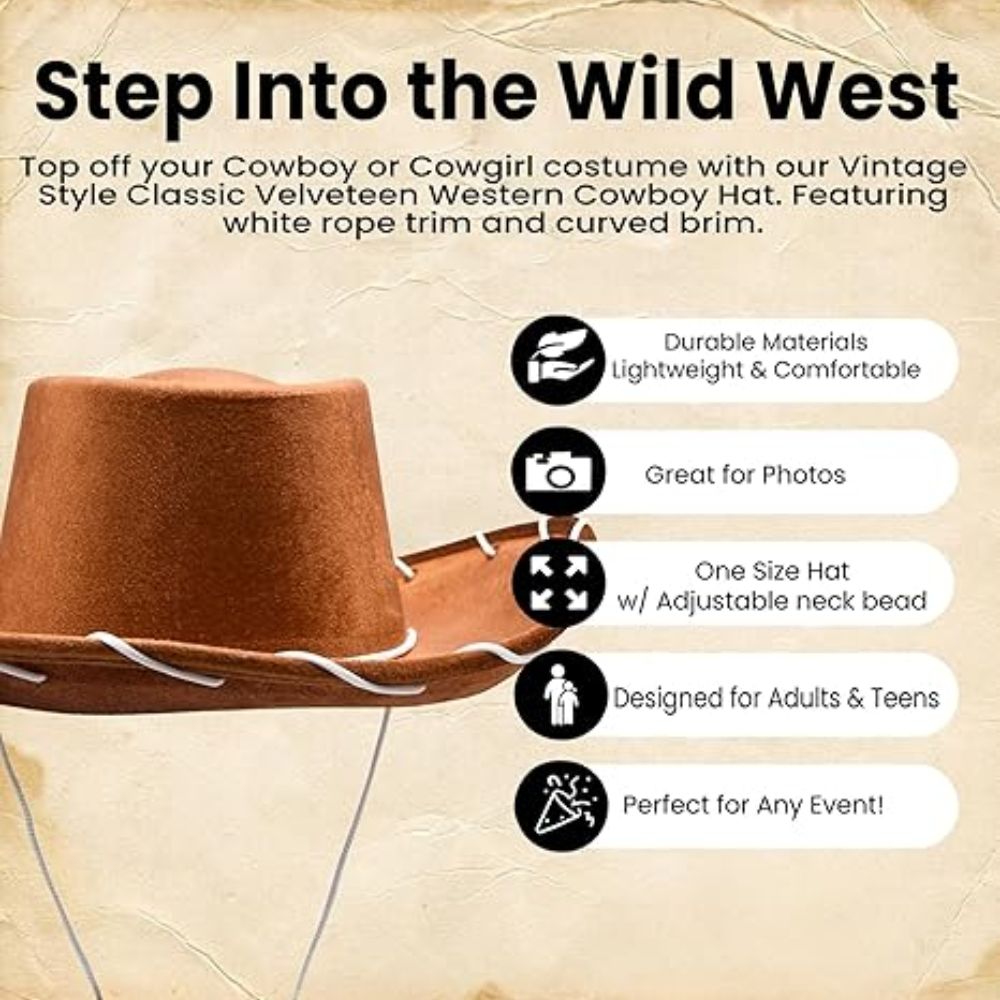 Fantasia Woody Jessie Cosplay  – Men Accessories Kit Bewertung und Preis