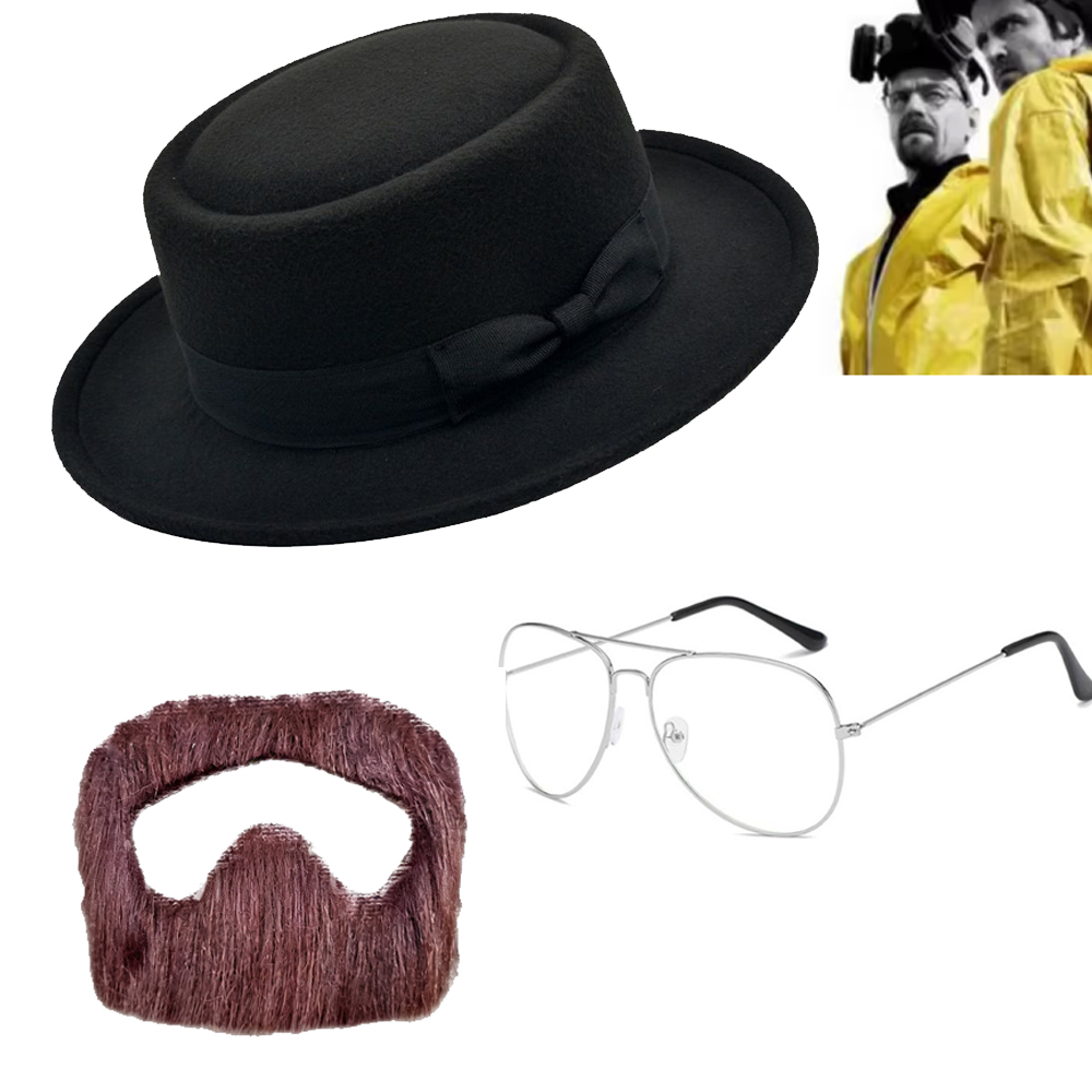 Walter White Cosplay Bart Hut  – Men Accessories Kit Bewertung und Preis