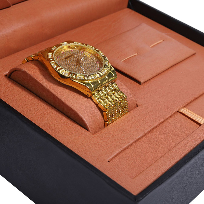 PU-Leder Luxus Schmuck- und Ma – Cufflink Box Set Bewertung und Preis