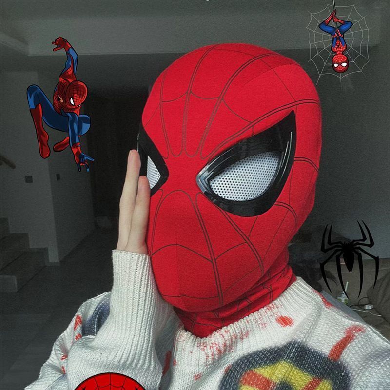 1:1 Spider-Man-Helm-Maske mit  – Men Accessories Collection Bewertung und Preis